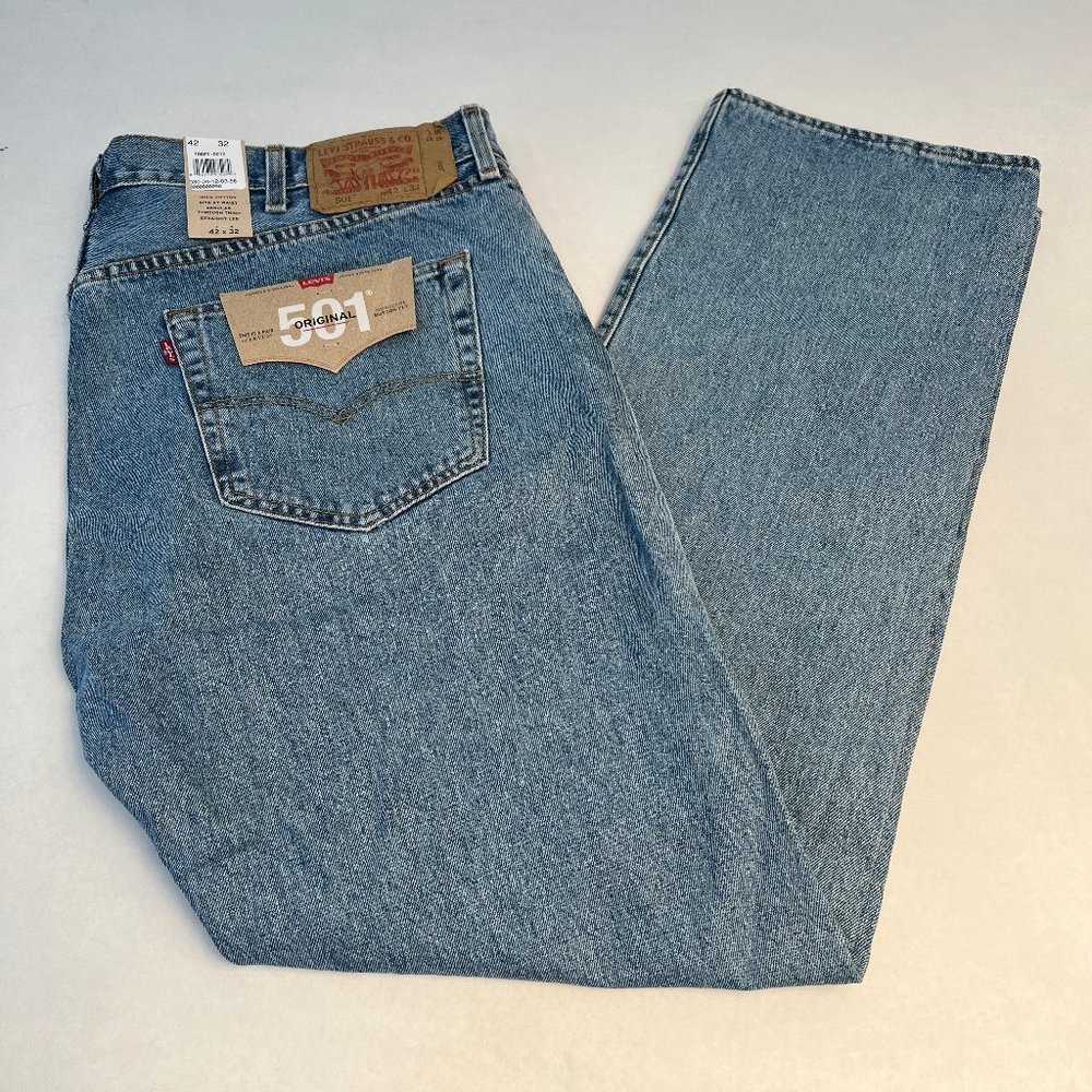 Levi's Original Fit 501 Light Stone Wash